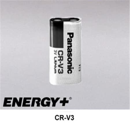 FedCo Batteries Compatible With  Panasonic CR-V3 3300mAh Lithium Battery For Digital Camera And Industrial Applications